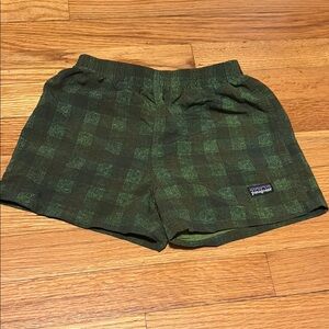 Green Plaid Shorts
Used